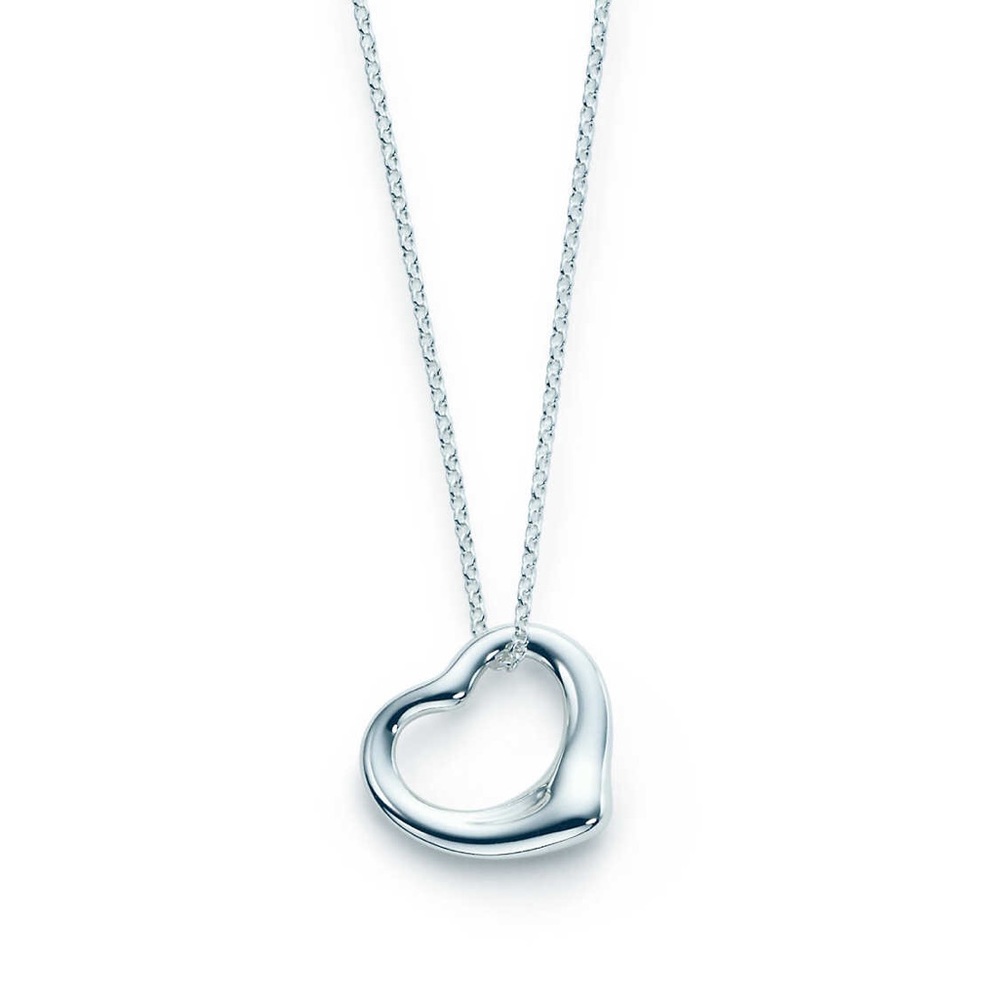 Tiffany & Co. Elsa Peretti Open Heart Necklace